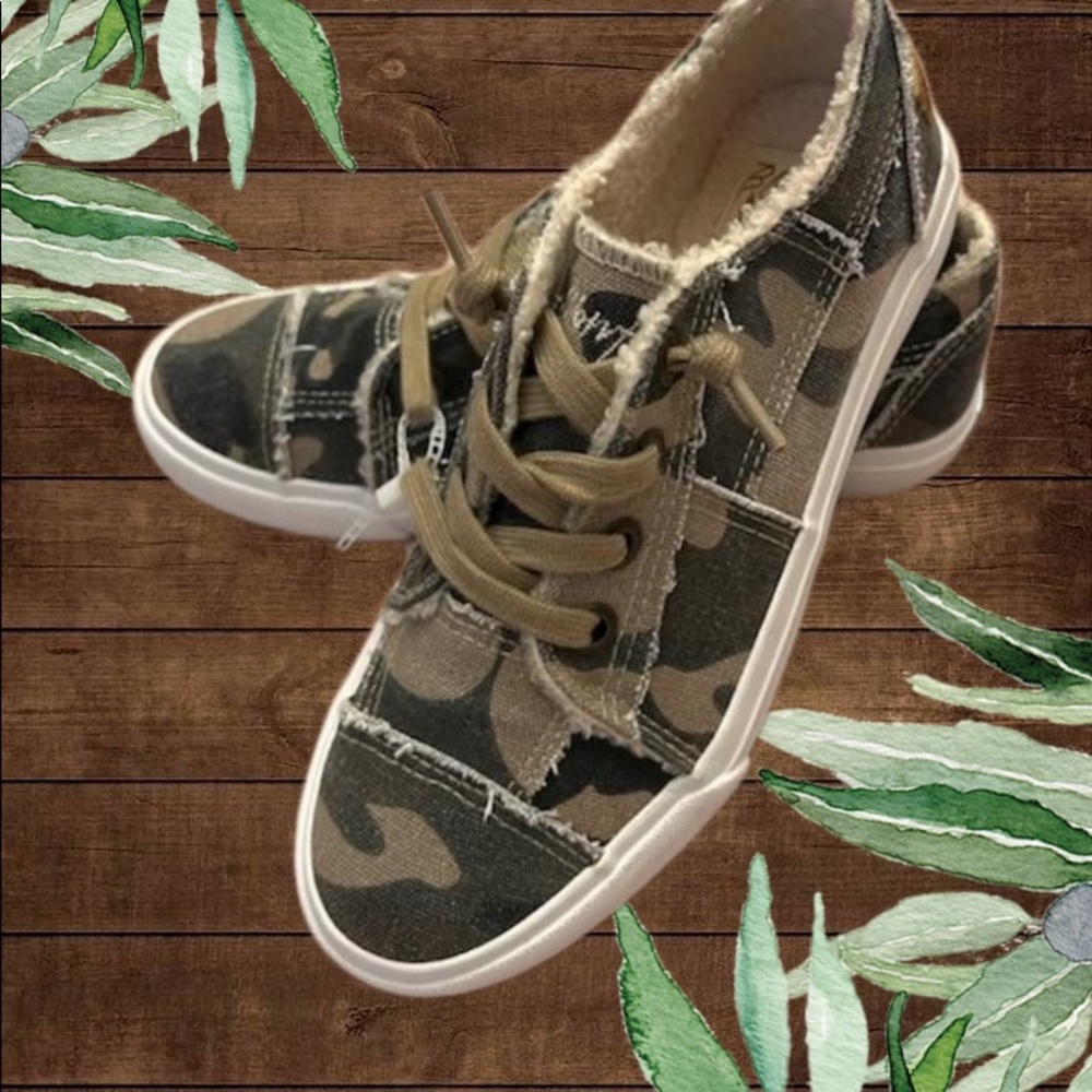 Camo sneakers